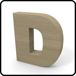 D