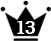 ランキングアイコン　第13位