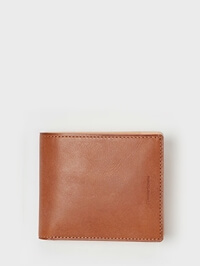 half folded wallet