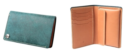 MOTO「W2R ≪BLUE≫ MIDDLE WALLET / ミドルウォレット」写真