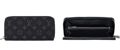 ルイヴィトン「ジッピーウォレット･ホリゾンタル（モノグラム・エクリプス）」写真