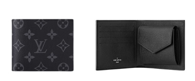 ルイヴィトン「ポルトフォイユ・マルコ NM（モノグラム・エクリプス）」写真