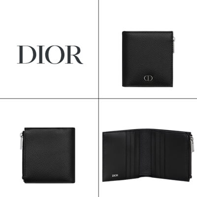 ディオール「CD Icon 2つ折りウォレット」写真