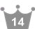 ランキングアイコン14位