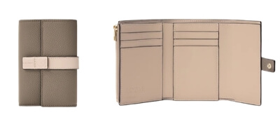 ロエベ「バーティカル ウォレット スモール（ソフトグレインカーフ）」写真