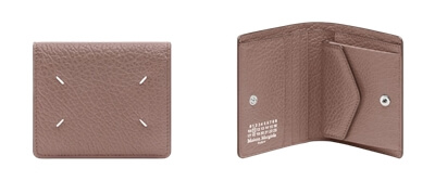 メゾンマルジェラ「4ステッチ 二つ折り ウォレット」写真