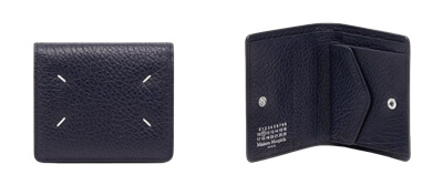 メゾンマルジェラ「4ステッチ 二つ折り ウォレット」写真