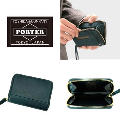 ポーター「PORTER / WISE COIN & PASS CASE」写真