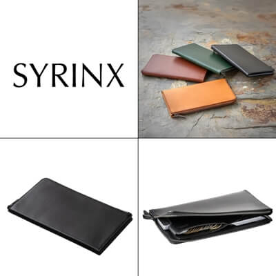 シュリンクス「Hitoe® L-zip L - Liscio - v.2025」写真