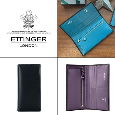 エッティンガー「【ST】 LONG WALLET WITH ZIP」写真