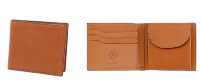 ガンゾ　LINE (ライン) 二つ折り財布　写真