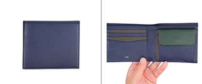 財布の形③「二つ折り財布」写真