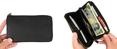 ハレルヤ「TIDY2.0｜L字ファスナー長財布」写真