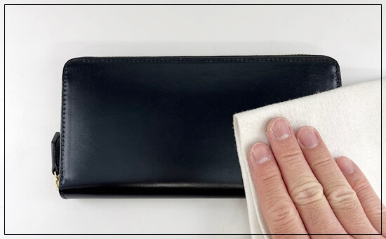 革財布の手入れ・メンテナンスの基本（これだけでOK）　アイキャッチ