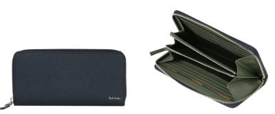 「ブライトストライププラー 長財布」写真