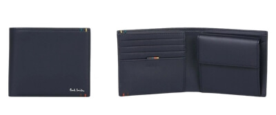 ハイライトステッチ 2つ折り財布