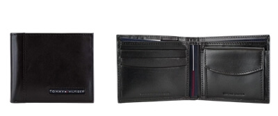トミーヒルフィガー「二つ折り財布（31TL25X003）」写真