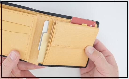 フリーポケットの位置を説明する写真 その3