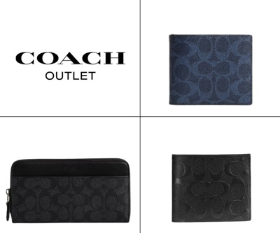 コーチアウトレット　財布　まとめ写真